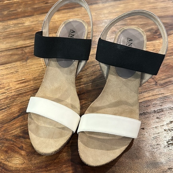 ANYI LU NEW Bianca Two-Strap Sandal sz 42 - Picture 7 of 11